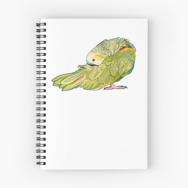 Item preview, Preening Blue Fronted Amazon Parrot designed and sold by Zurickdesigns.