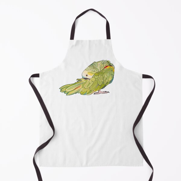 Item preview, Preening Blue Fronted Amazon Parrot designed and sold by Zurickdesigns.