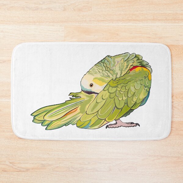 Item preview, Preening Blue Fronted Amazon Parrot designed and sold by Zurickdesigns.