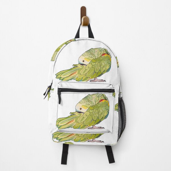 Item preview, Preening Blue Fronted Amazon Parrot designed and sold by Zurickdesigns.