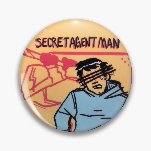 Item preview, Secret Agent Man designed and sold by Killer Licorne.