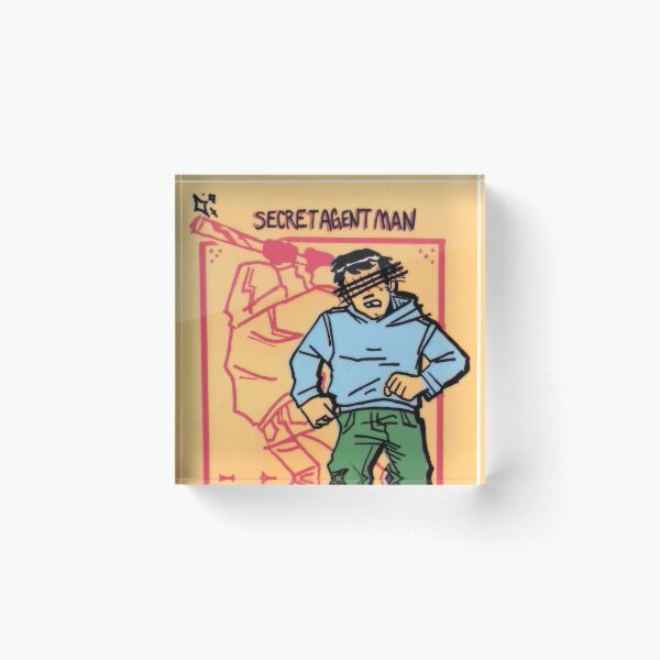 Item preview, Secret Agent Man designed and sold by Killer Licorne.