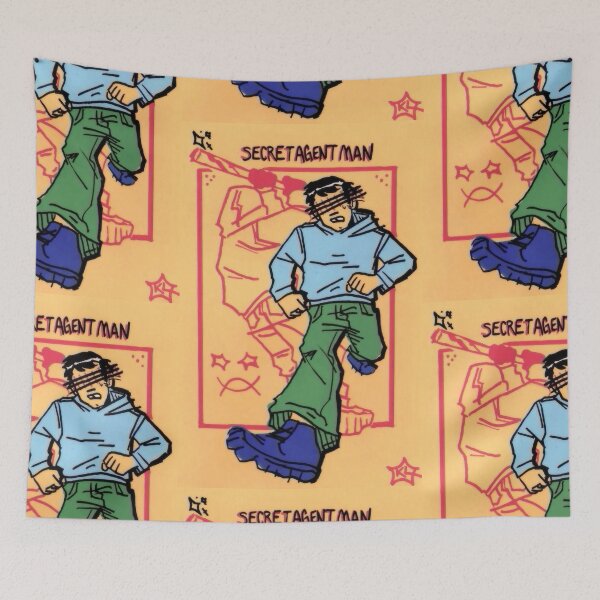 Item preview, Secret Agent Man designed and sold by Killer Licorne.