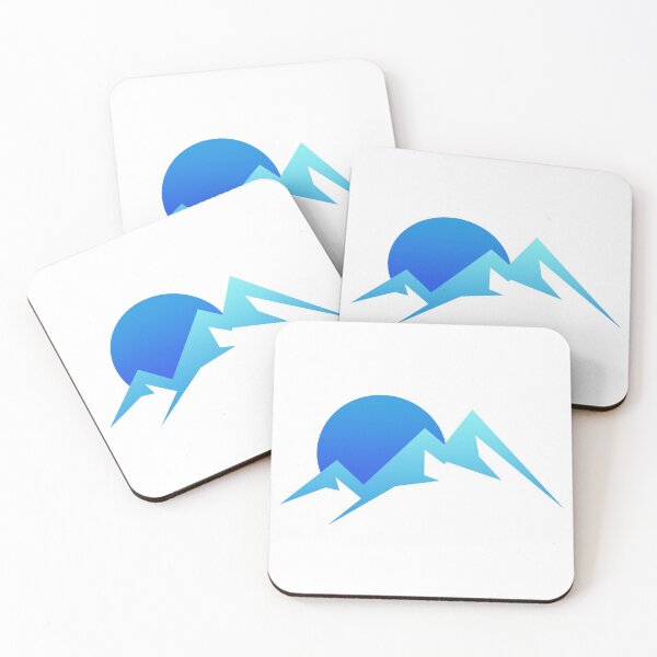 Item preview, minimal mountain blue designed and sold by pholange.