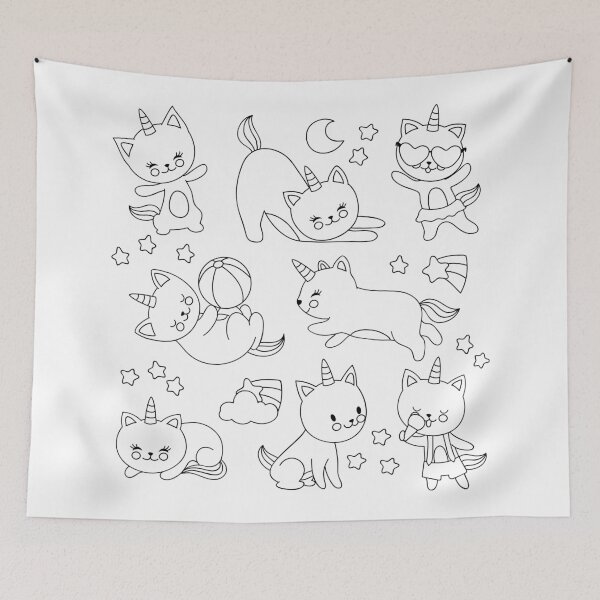 Item preview, Cute Little Unicorns designed and sold by kalud-zoldyck.