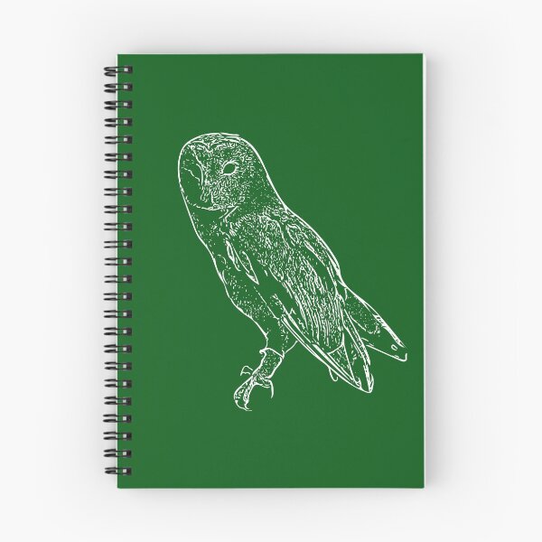 Item preview, Barn Owl White Print designed and sold by designsasstultd.