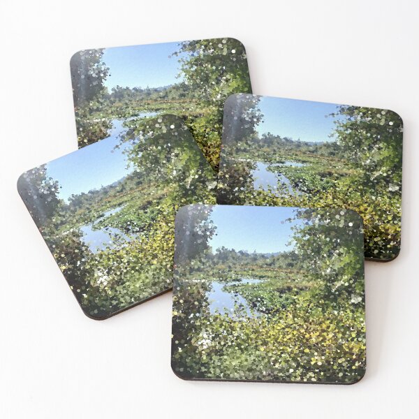 Item preview, Boggy Stretch of Summer Creek designed and sold by MathenaArt.