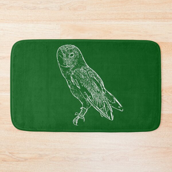 Item preview, Barn Owl White Print designed and sold by designsasstultd.