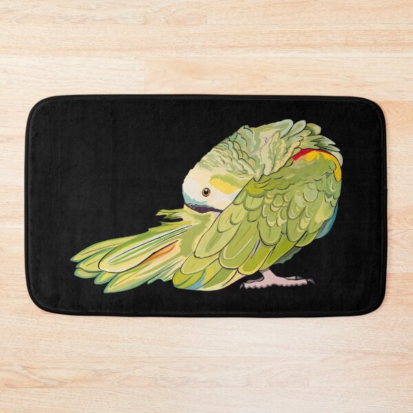 Item preview, Preening Blue Fronted Amazon Parrot designed and sold by Zurickdesigns.