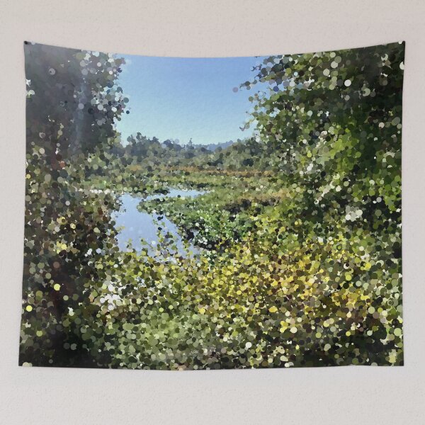 Item preview, Boggy Stretch of Summer Creek designed and sold by MathenaArt.
