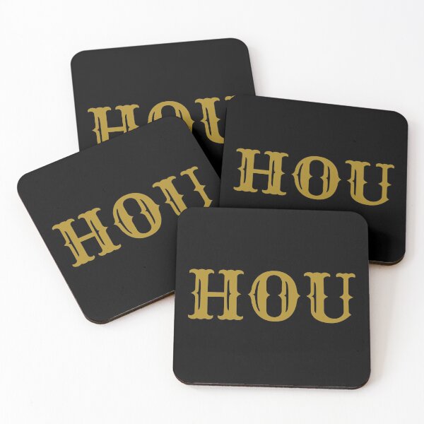 Item preview, HOU Houston Texas TX Western Text Airport Code  designed and sold by Lartheviking.