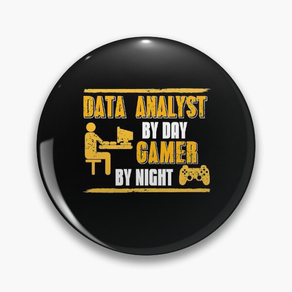 Item preview, Data Analyst by Day Gamer by Night designed and sold by NeXore.