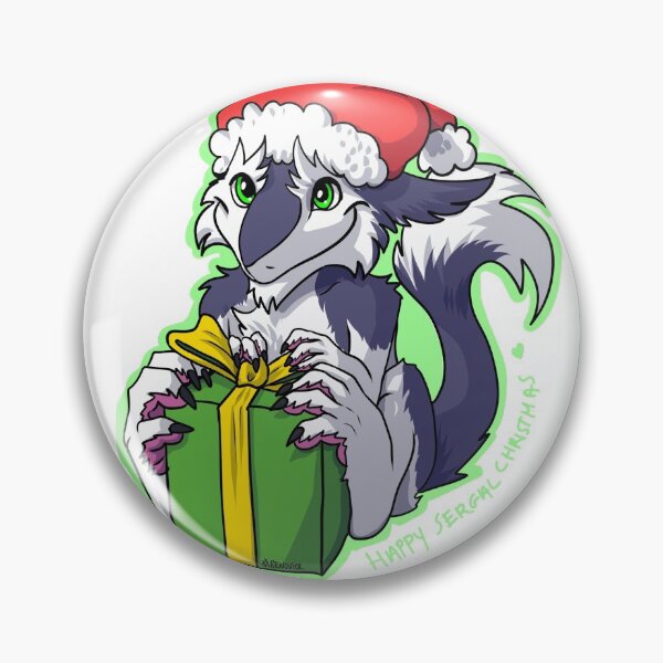 Item preview, Sergals Christmas Sticker designed and sold by Reno-Viol.