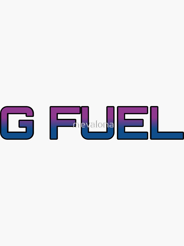 gfuel cup Sticker for Sale by alpacawolf10