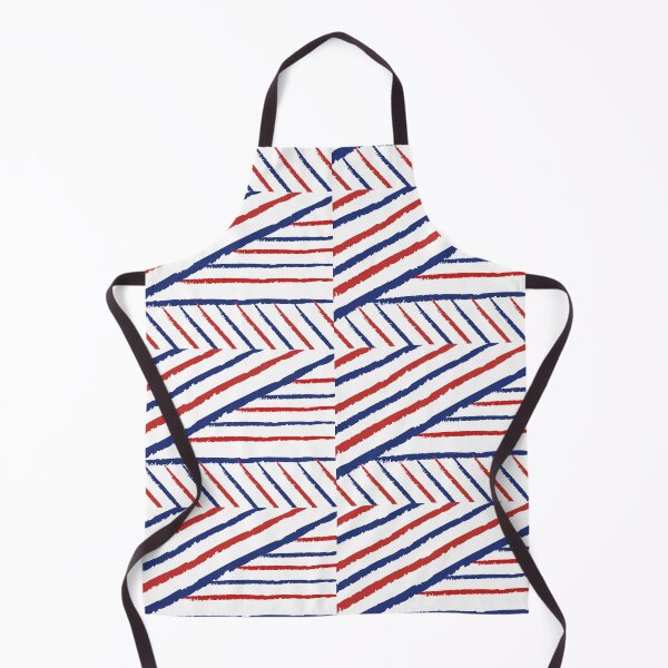 Item preview, French Stripe (Red & Navy) designed and sold by LoveBirdGallery.