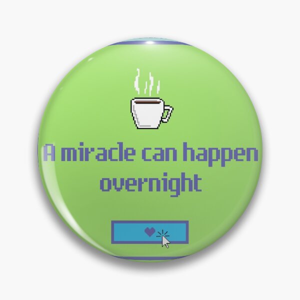 Item preview, miracles can happen designed and sold by GabyVGalindo.
