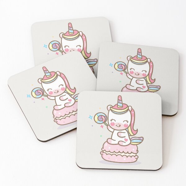 Item preview, Cute baby unicorn riding a macaron designed and sold by kalud-zoldyck.