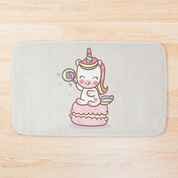 Item preview, Cute baby unicorn riding a macaron designed and sold by kalud-zoldyck.