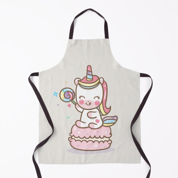 Item preview, Cute baby unicorn riding a macaron designed and sold by kalud-zoldyck.