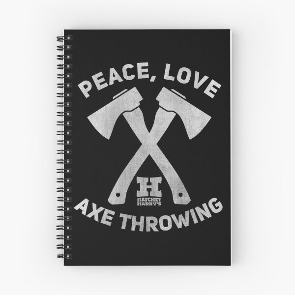 Item preview, Peace, love, Axe Throwing  designed and sold by HatchetHarrys.