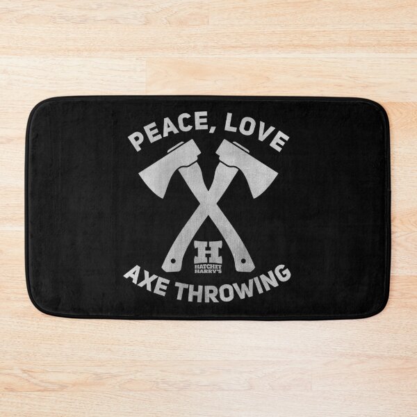 Item preview, Peace, love, Axe Throwing  designed and sold by HatchetHarrys.