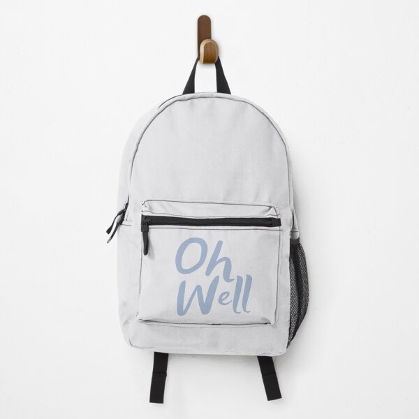Item preview, Oh Well typography in blue color designed and sold by Abbara.
