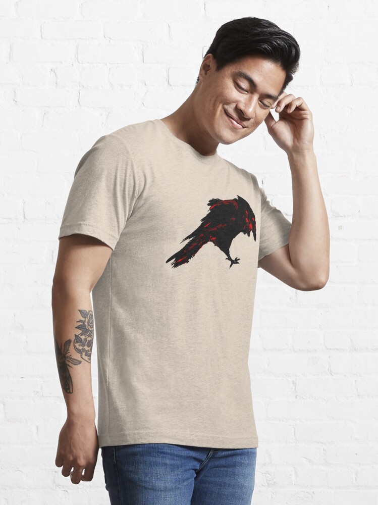 : Fire Ravens' Nest Red Eye T-Shirt : Clothing, Shoes