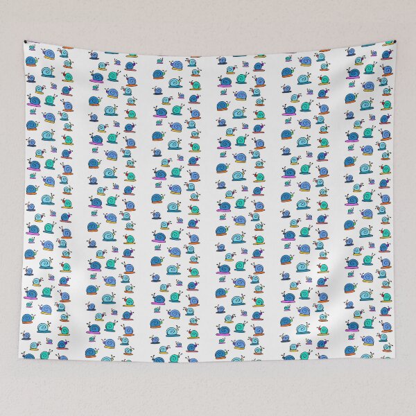 Item preview, Colorful and Cute Snail Pattern designed and sold by Davey's Designs.
