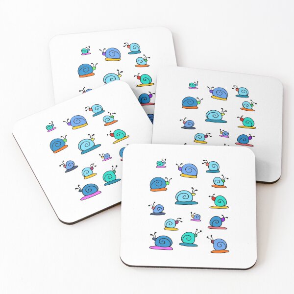 Item preview, Colorful and Cute Snail Pattern designed and sold by Davey's Designs.