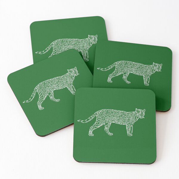Item preview, Ocelot White Print designed and sold by designsasstultd.