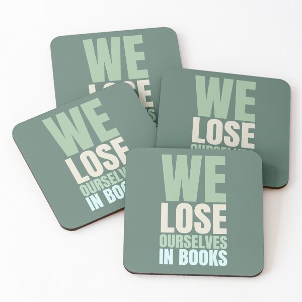 Item preview, We Lose Ourselves In Books, Gray designed and sold by hectorgool.