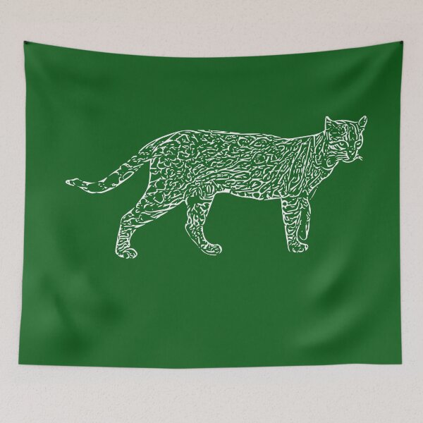 Item preview, Ocelot White Print designed and sold by designsasstultd.
