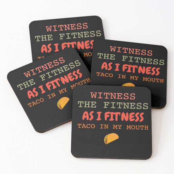 Item preview, Fitness Taco Witness Taco In My Mouth designed and sold by TINASTORESHOPE.