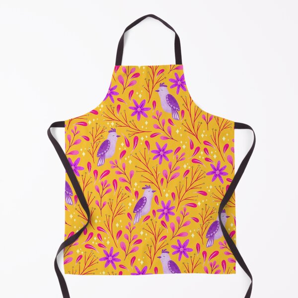 Artikelvorschau, Folk Art Birds | Orange Palette entworfen und verkauft von RebeccaFlaherty.