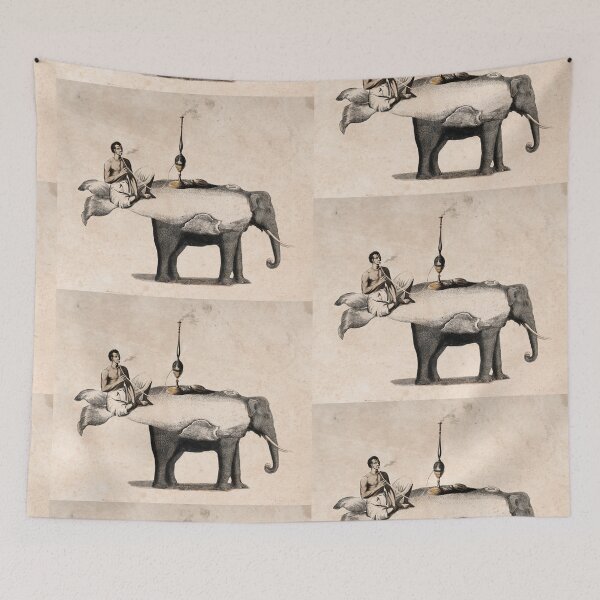 Item preview, smoking on an elephant whale designed and sold by -ADE-.