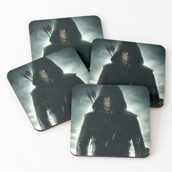 Item preview, Oliver Queen The Green Arrow Poster designed and sold by MynameisRafe.