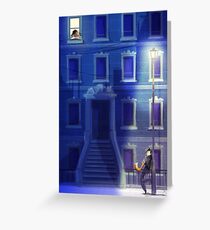 Blue Serenade Greeting Card