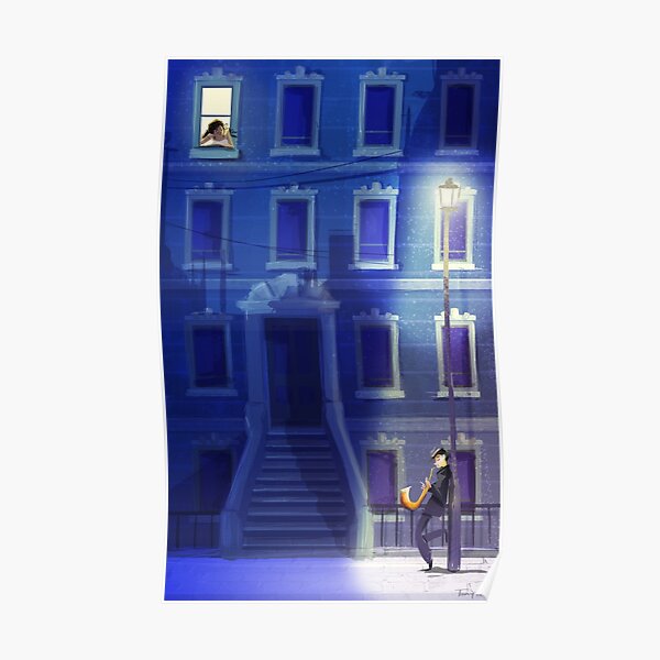 Blue Serenade Poster