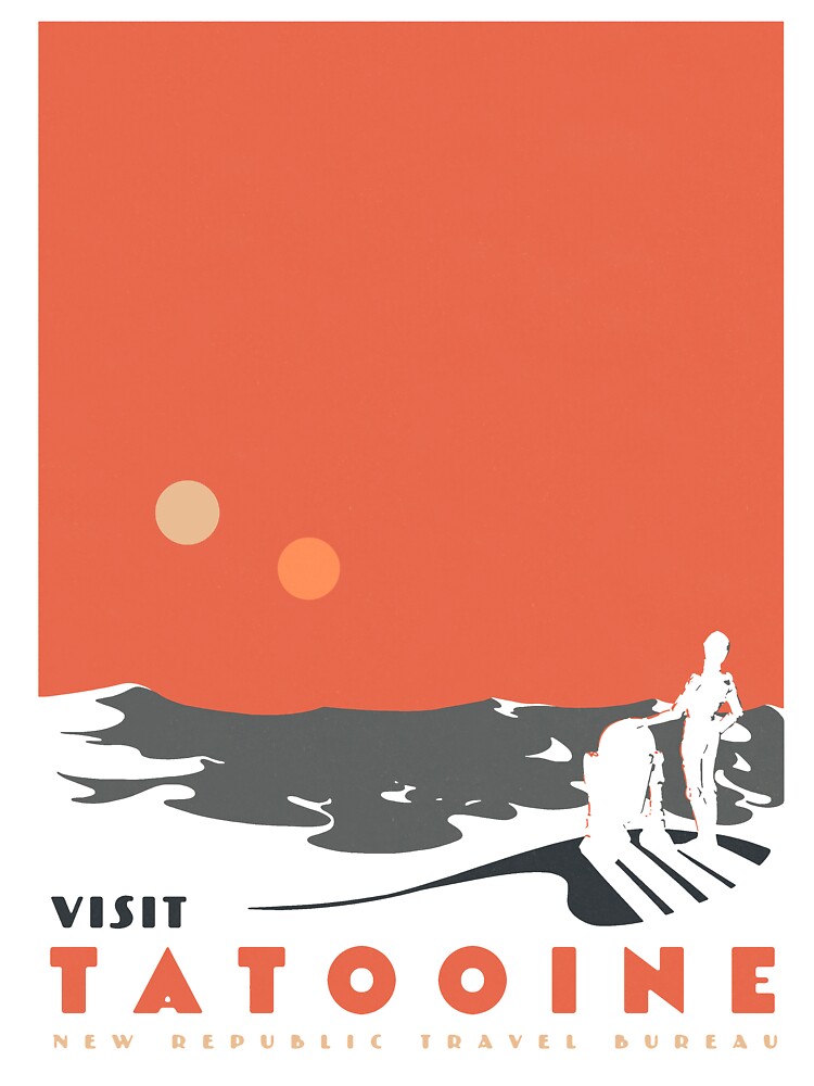 Thumbnail 2 of 2, Baby T-Shirt, visit tatooine designed and sold by mathiole.