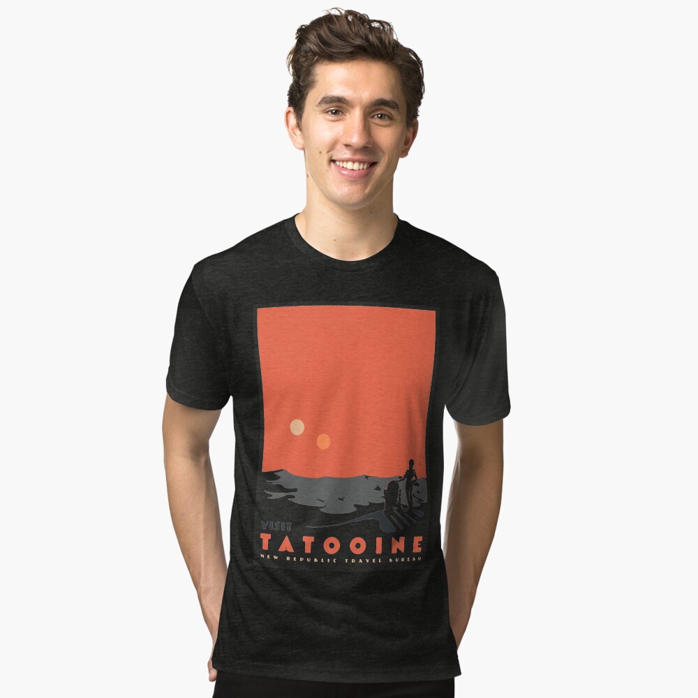 Item preview, Tri-blend T-Shirt designed and sold by mathiole.