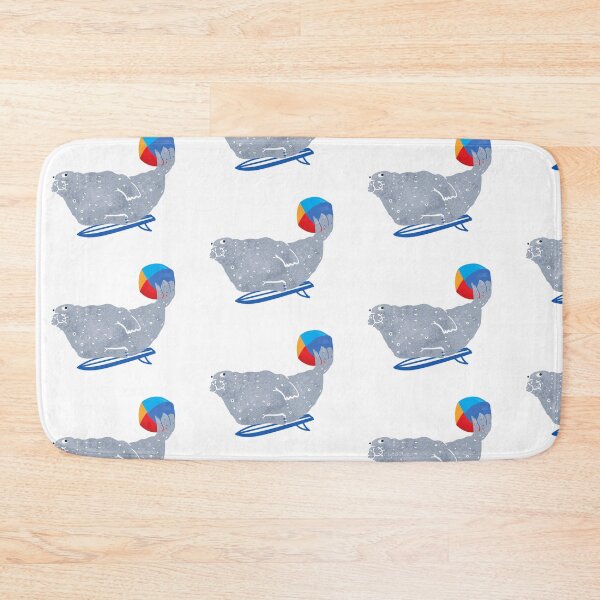 Item preview, Surfing Skerries Seal designed and sold by LoveBirdGallery.