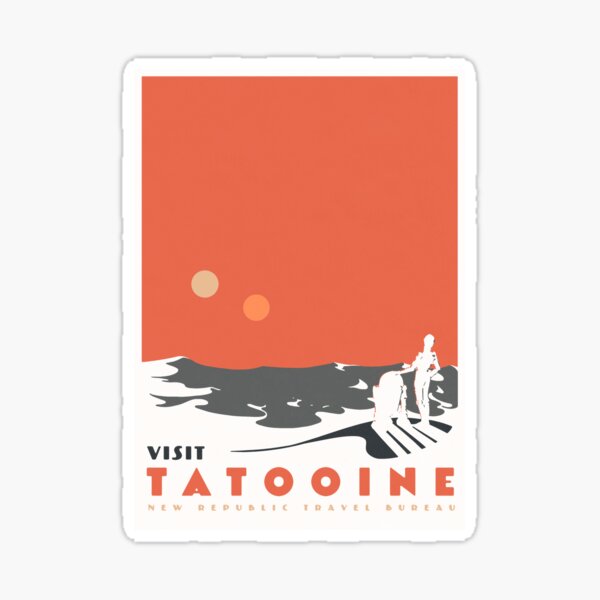 visit tatooine Sticker