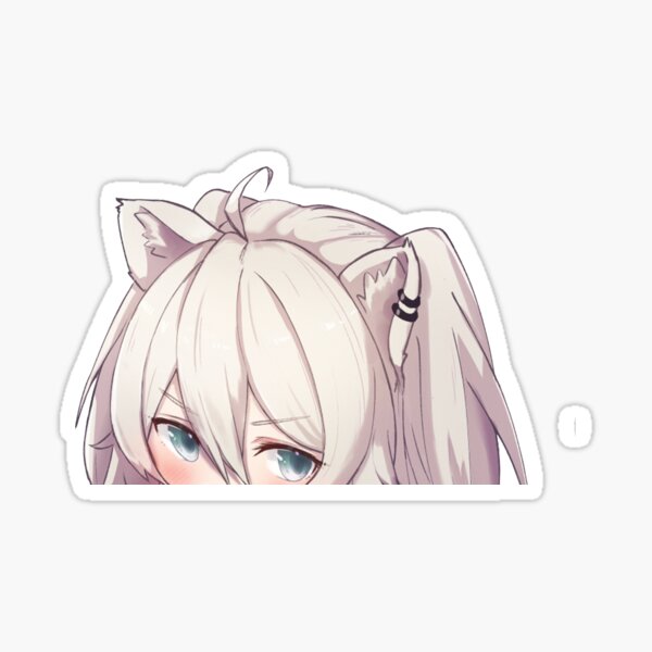 Anime Catgirl Stickers - GetaHinsh Merch