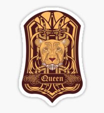 Lioness Blazon Sticker