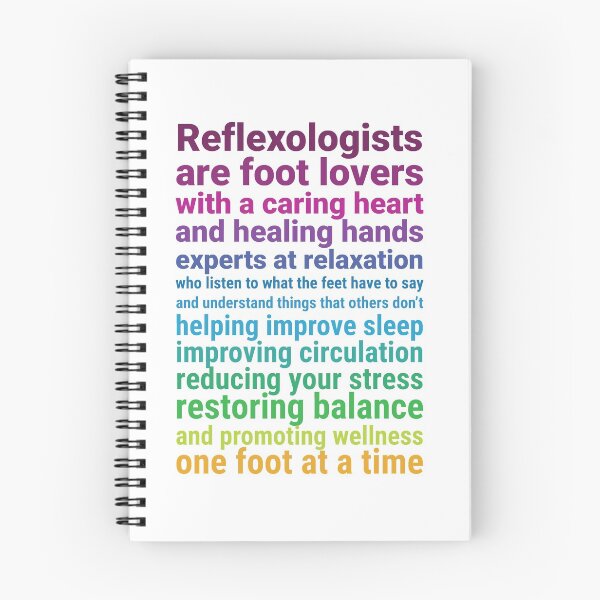 Item preview, Reflexologists are foot lovers (colorful text) white background designed and sold by Onpointholistic.