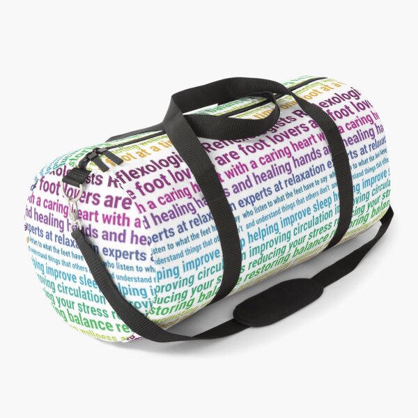 Item preview, Reflexologists are foot lovers (colorful text) white background designed and sold by Onpointholistic.