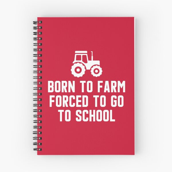 Item preview, Born To Farm Forced To Go To School #2 designed and sold by SalahBlt.