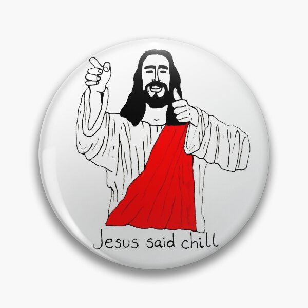 Item preview, Buzzfeed Unsolved Jesus Said Chill  designed and sold by veeebles.