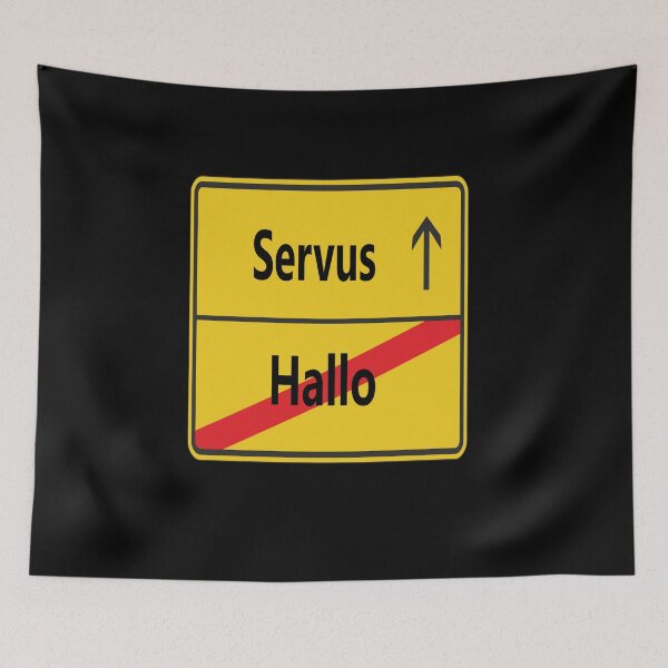 Item preview, Hallo? Servus! designed and sold by NT99.