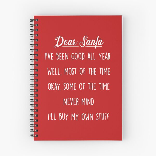 Item preview, Dear Santa Funny Christmas Never Mind I'll Buy My Own Stuff designed and sold by saadmery2020.